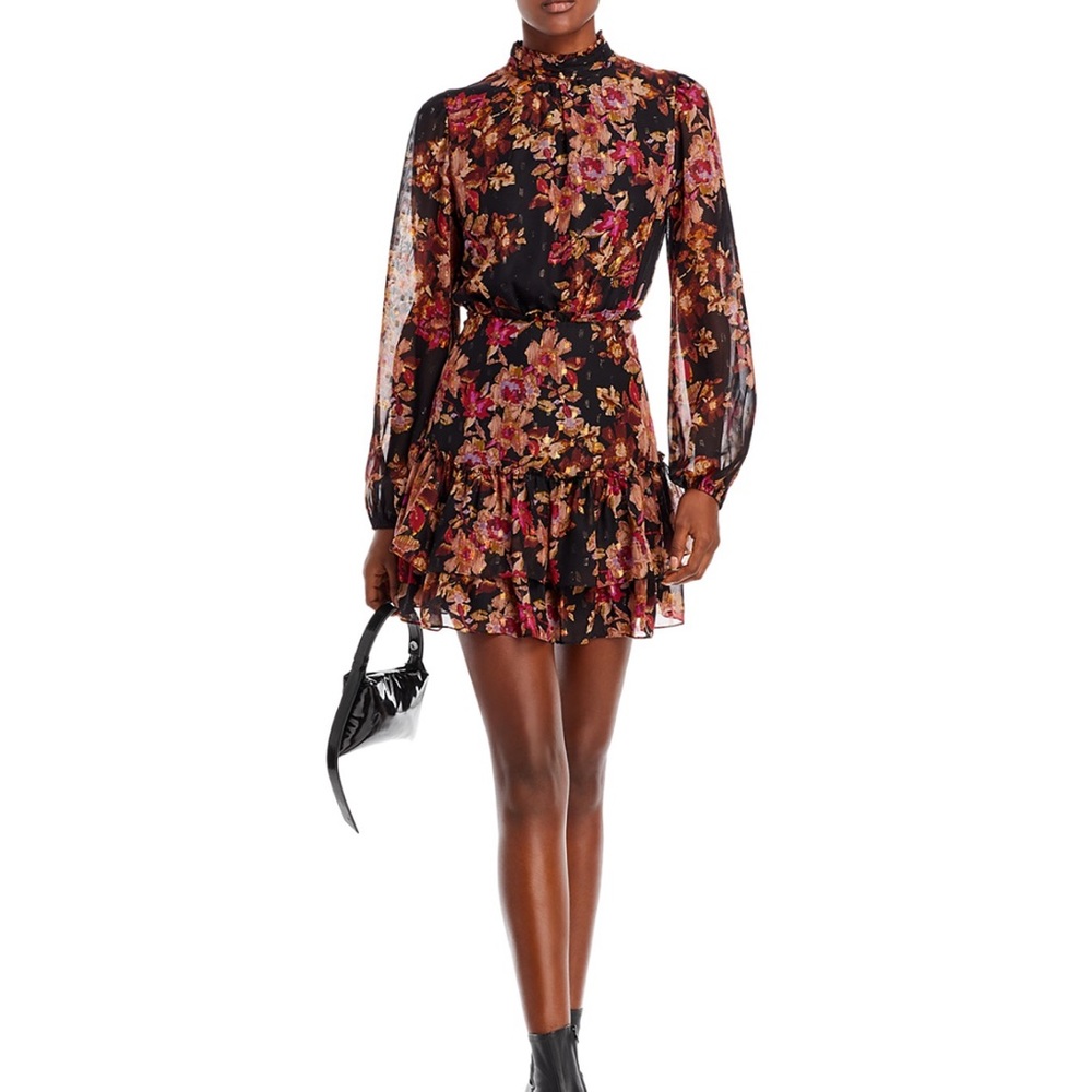 Aqua Mock neck dress